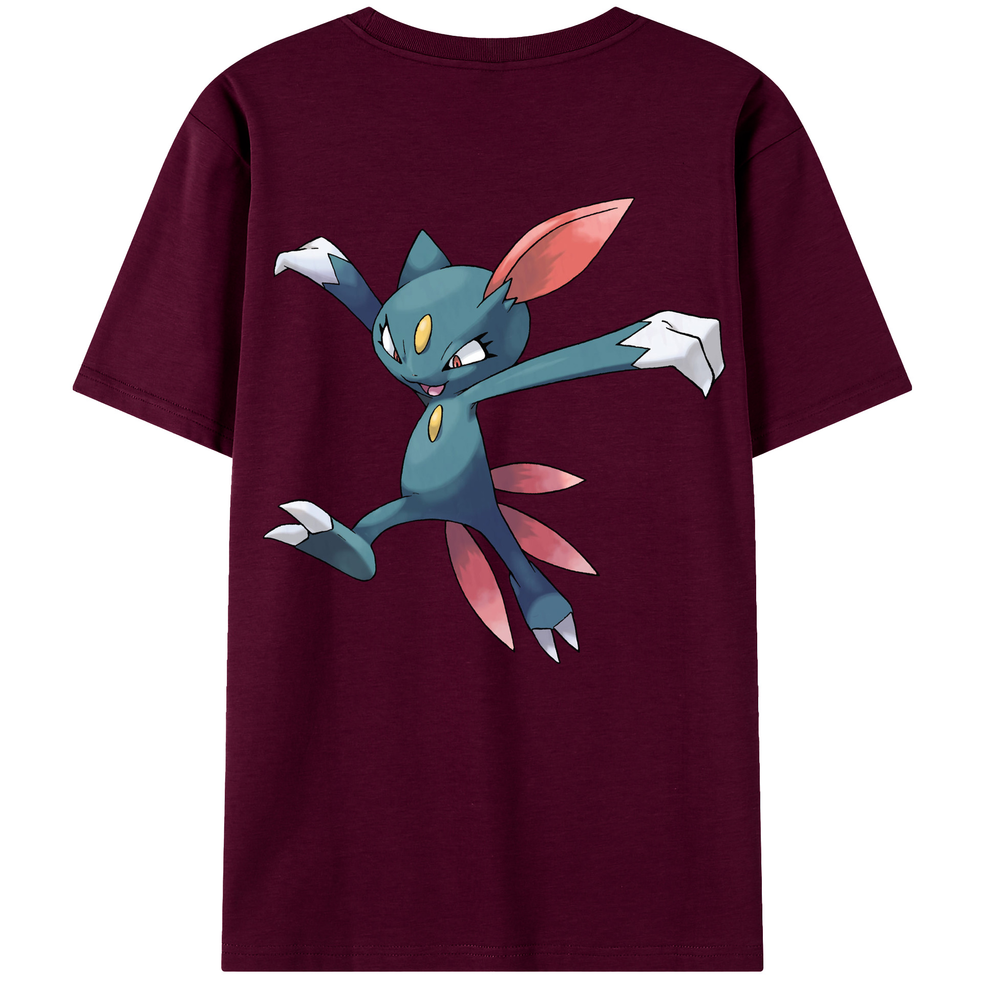 （画像用） ポケットモンスター Pokémon レディース半袖Tシャツ(バックプリント)